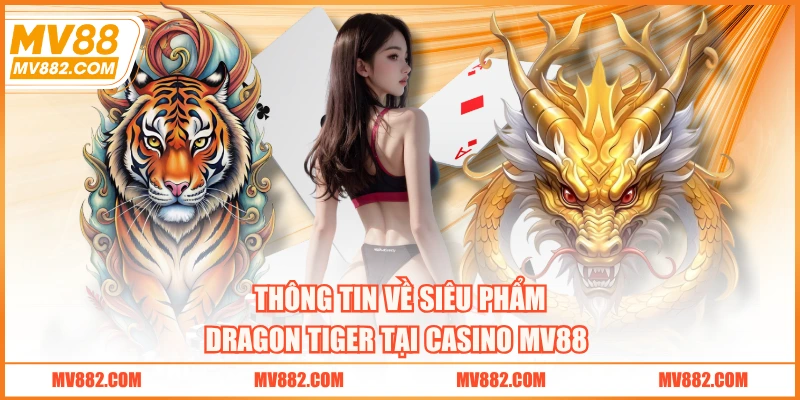 Thông tin về siêu phẩm Dragon Tiger tại casino MV88